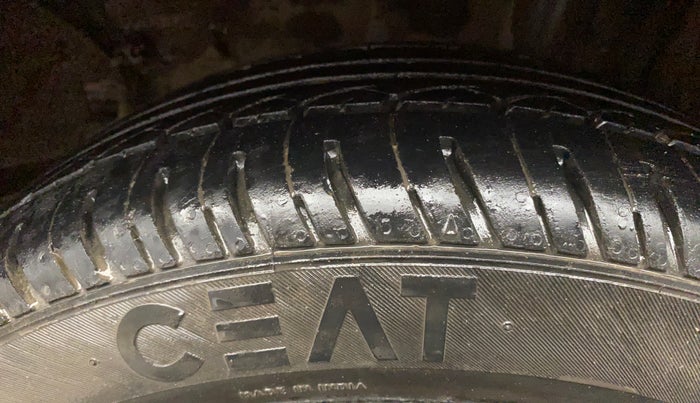 2019 Tata Tiago XZA PETROL, Petrol, Automatic, 46,778 km, Left Rear Tyre Tread
