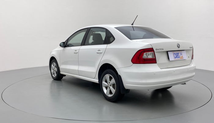 2016 Skoda Rapid 1.5 TDI AT AMBITION, Diesel, Automatic, 85,720 km, Left Back Diagonal