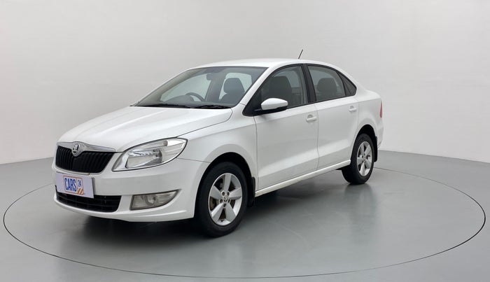 2016 Skoda Rapid 1.5 TDI AT AMBITION, Diesel, Automatic, 85,720 km, Left Front Diagonal