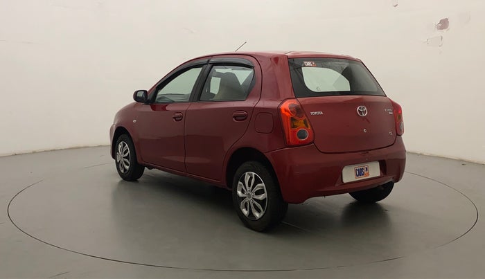 2011 Toyota Etios Liva G, Petrol, Manual, 77,595 km, Left Back Diagonal