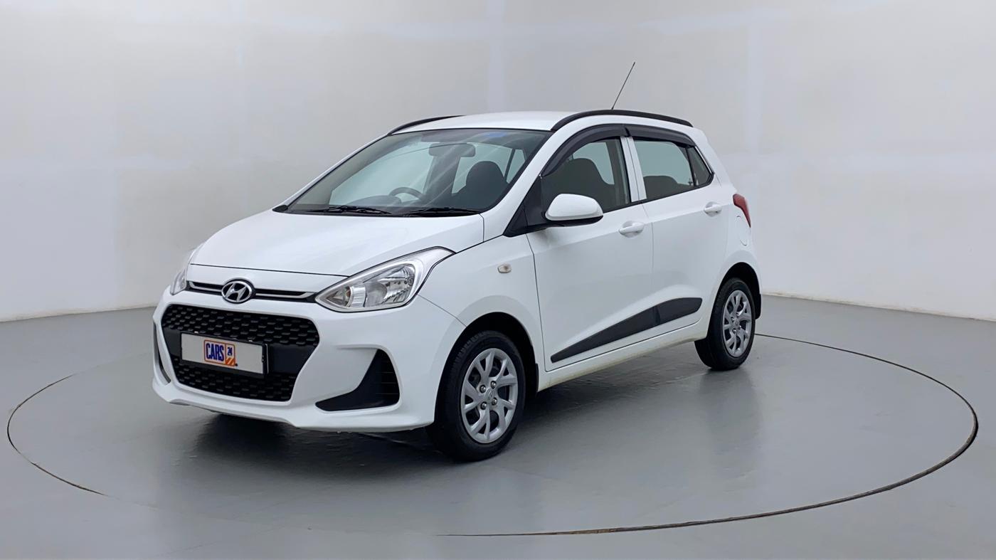 2019 Hyundai Grand i10 MAGNA 1.2 VTVT, Petrol, Manual, 12,271 km, Left Front Diagonal (45- Degree) View