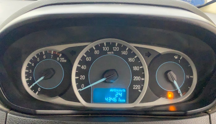 2016 Ford Figo Aspire TITANIUM 1.2 PETROL, Petrol, Manual, 43,432 km, Odometer Image