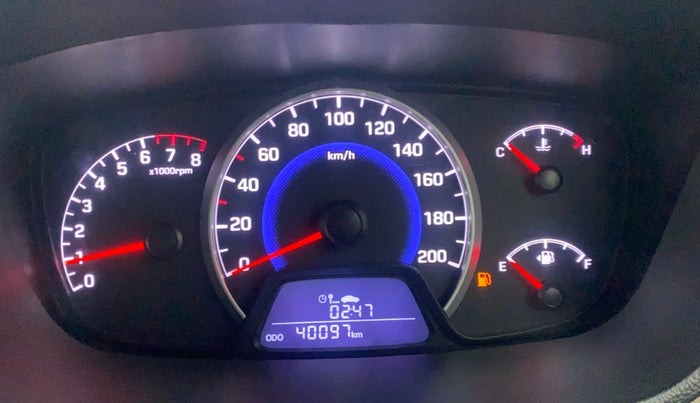 2016 Hyundai Grand i10 ASTA (O) 1.2 KAPPA VTVT, Petrol, Manual, 40,096 km, Odometer Image