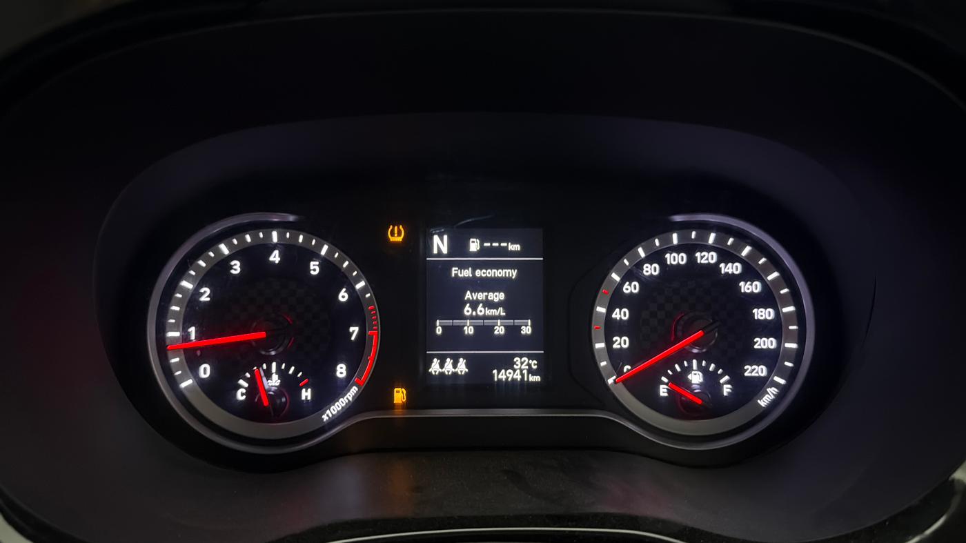 2023 Hyundai AURA SX PLUS 1.2 AMT, Petrol, Automatic, 14,929 km, Odometer Image
