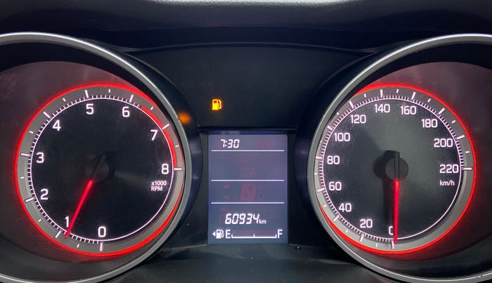 2020 Maruti Swift VXI, Petrol, Manual, 60,999 km, Odometer Image