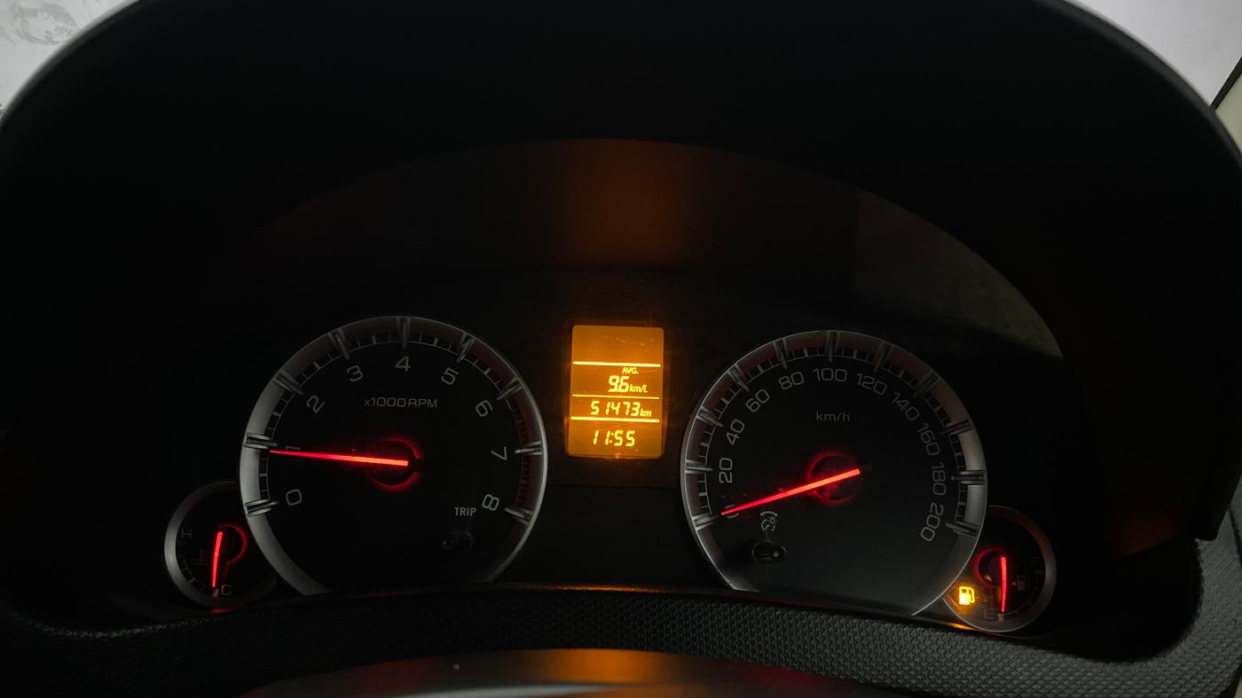 2017 Maruti Swift Dzire VXI, Petrol, Manual, 51,472 km, Odometer Image