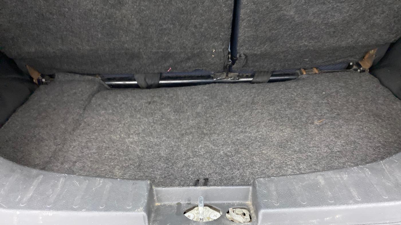 2012 Maruti Wagon R 1.0 VXI, Petrol, Manual, 66,001 km, Boot Inside