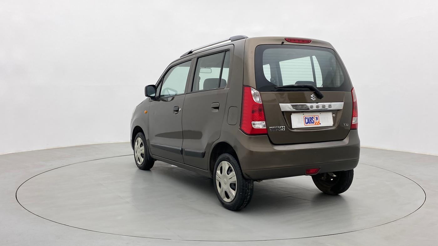 2012 Maruti Wagon R 1.0 VXI, Petrol, Manual, 66,001 km, Left Back Diagonal