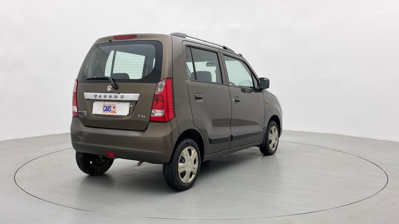 2012 Maruti Wagon R 1.0 VXI, Petrol, Manual, 66,001 km, Right Back Diagonal