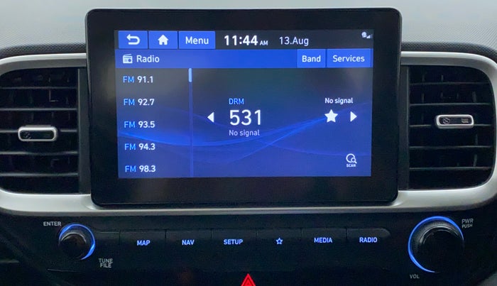 2020 Hyundai VENUE 1.0 TURBO GDI SX+ AT, Petrol, Automatic, 10,127 km, Infotainment System