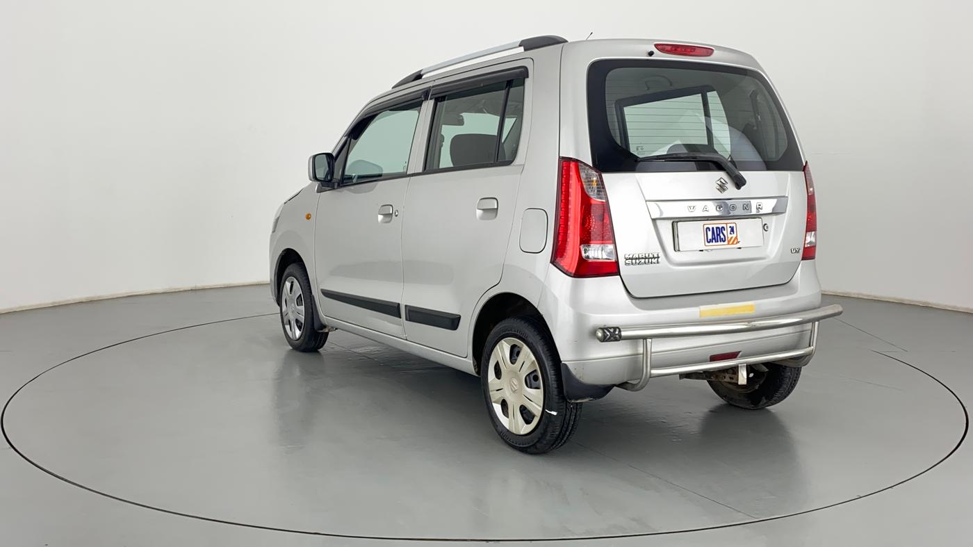 2011 Maruti Wagon R 1.0 VXI, Petrol, Manual, 33,528 km, Left Back Diagonal