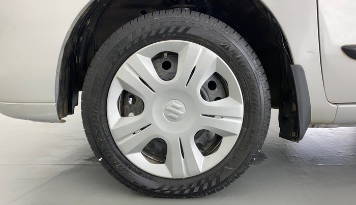 2011 Maruti Wagon R 1.0 VXI, Petrol, Manual, 33,528 km, Left Front Wheel