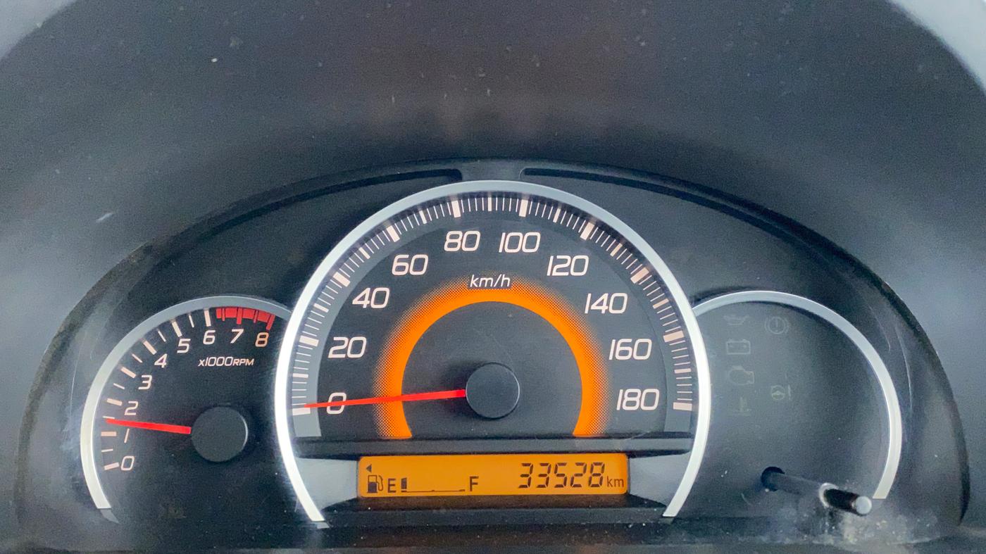 2011 Maruti Wagon R 1.0 VXI, Petrol, Manual, 33,528 km, Odometer Image