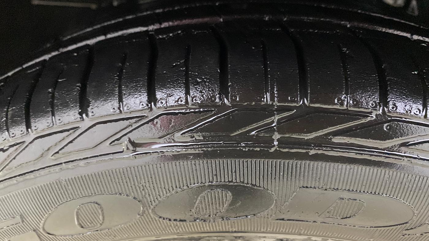 2021 Tata NEXON XZA PLUS PETROL, Petrol, Automatic, 66,328 km, Left Front Tyre Tread