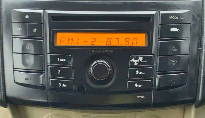 2013 Maruti Swift Dzire VXI, Petrol, Manual, 86,391 km, Infotainment System
