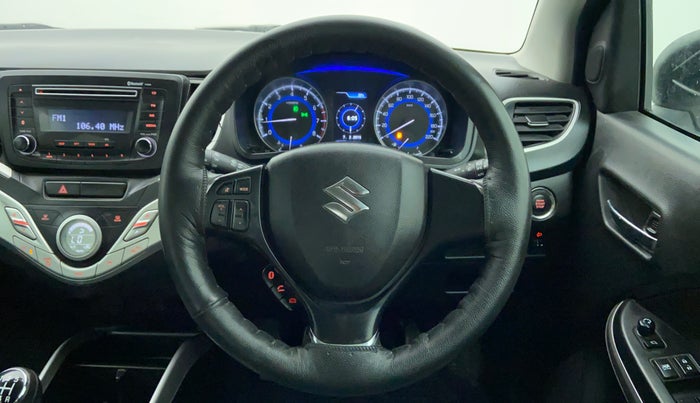 2016 Maruti Baleno ZETA 1.2 K12, Petrol, Manual, 28,904 km, Steering Wheel Close Up