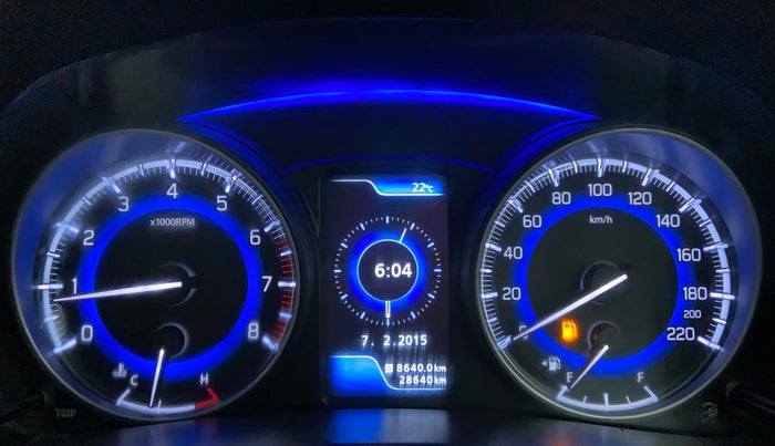 2016 Maruti Baleno ZETA 1.2 K12, Petrol, Manual, 28,904 km, Odometer Image