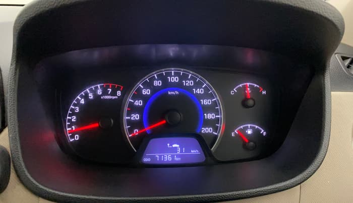 2016 Hyundai Grand i10 MAGNA 1.2 KAPPA VTVT, Petrol, Manual, 71,361 km, Odometer Image