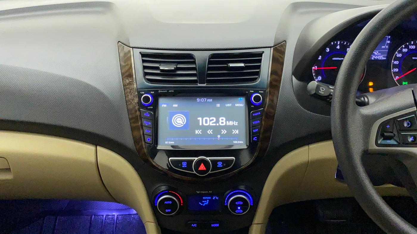 2016 Hyundai Verna 1.6 VTVT SX AT, Petrol, Automatic, 25,283 km, Air Conditioner