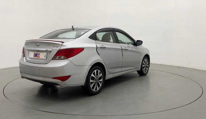 2016 Hyundai Verna 1.6 VTVT SX AT, Petrol, Automatic, 25,283 km, Right Back Diagonal