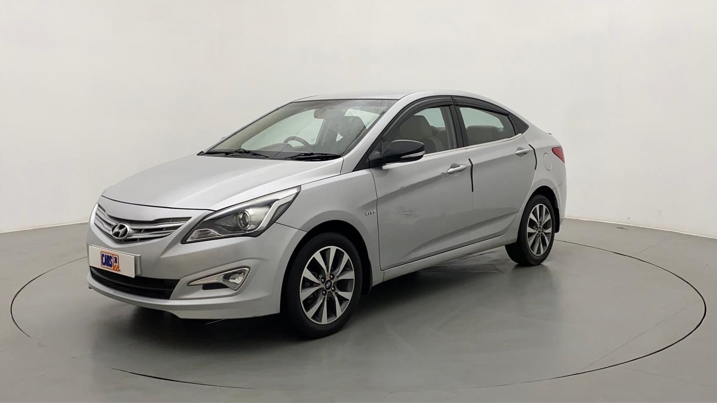2016 Hyundai Verna 1.6 VTVT SX AT, Petrol, Automatic, 25,283 km, Left Front Diagonal