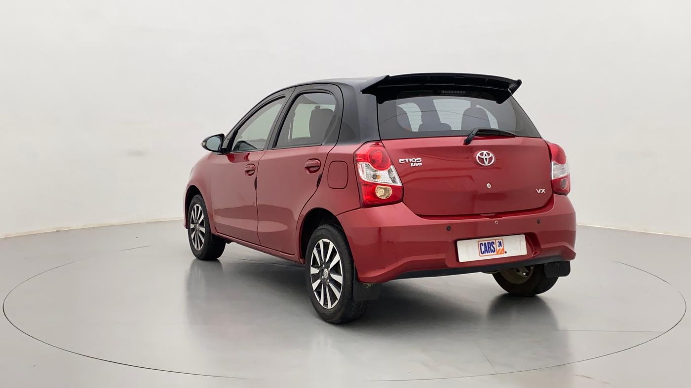 2017 Toyota Etios Liva VX DUAL TONE, Petrol, Manual, 34,847 km, Left Back Diagonal