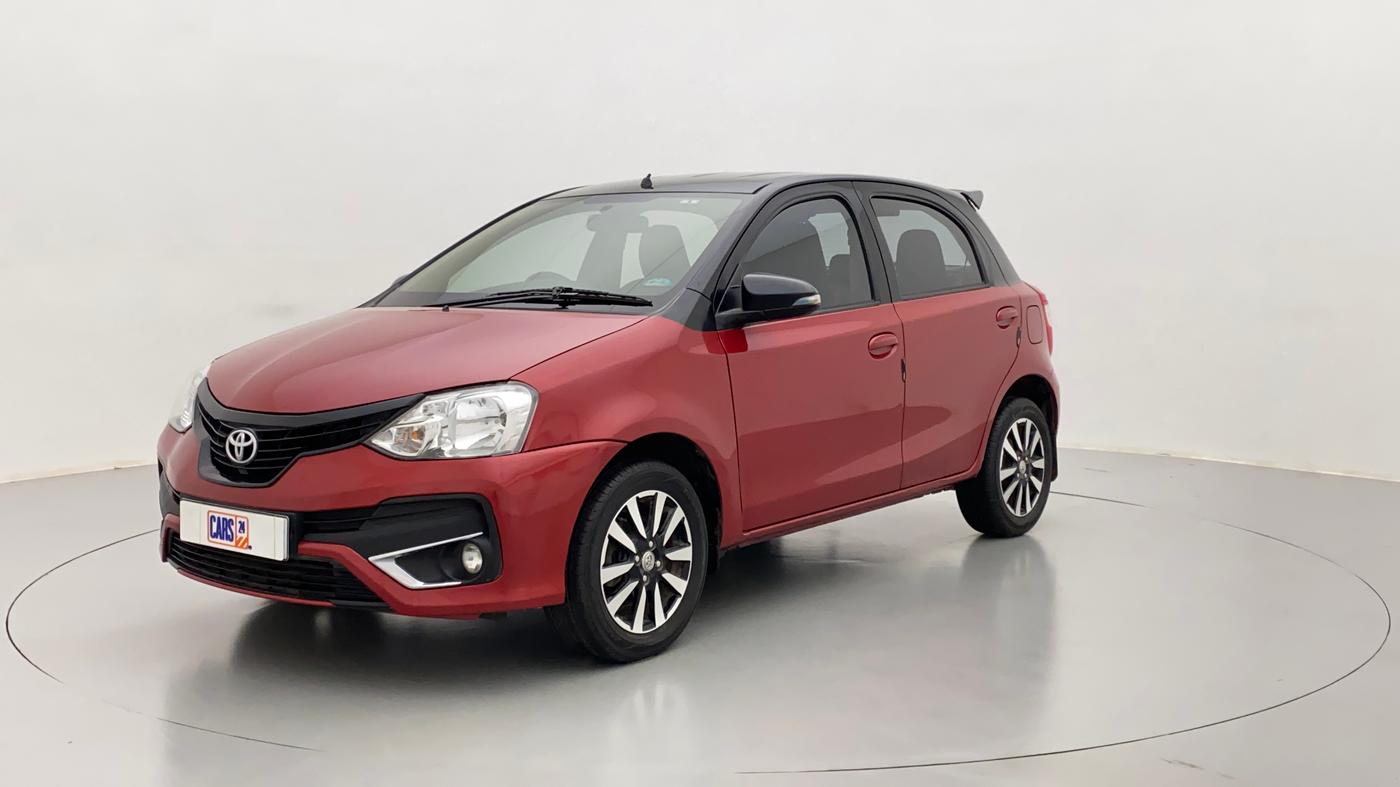 2017 Toyota Etios Liva VX DUAL TONE, Petrol, Manual, 34,847 km, Left Front Diagonal