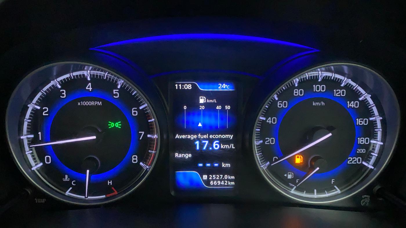 2017 Maruti Baleno ALPHA PETROL 1.2, Petrol, Manual, 66,942 km, Odometer Image