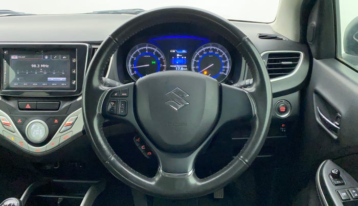 2017 Maruti Baleno ALPHA PETROL 1.2, Petrol, Manual, 66,942 km, Steering Wheel Close Up