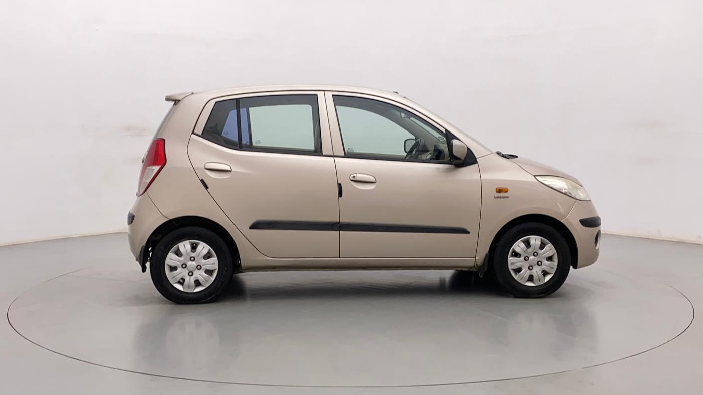 2010 Hyundai i10 SPORTZ 1.2, Petrol, Manual, 43,834 km, Right Side View