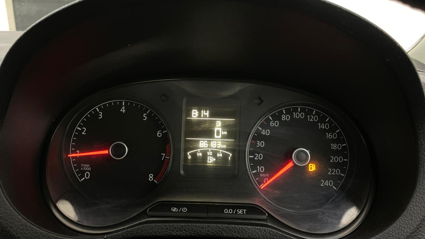 2021 Volkswagen Polo COMFORTLINE 1.0L TSI, Petrol, Manual, 86,181 km, Odometer Image