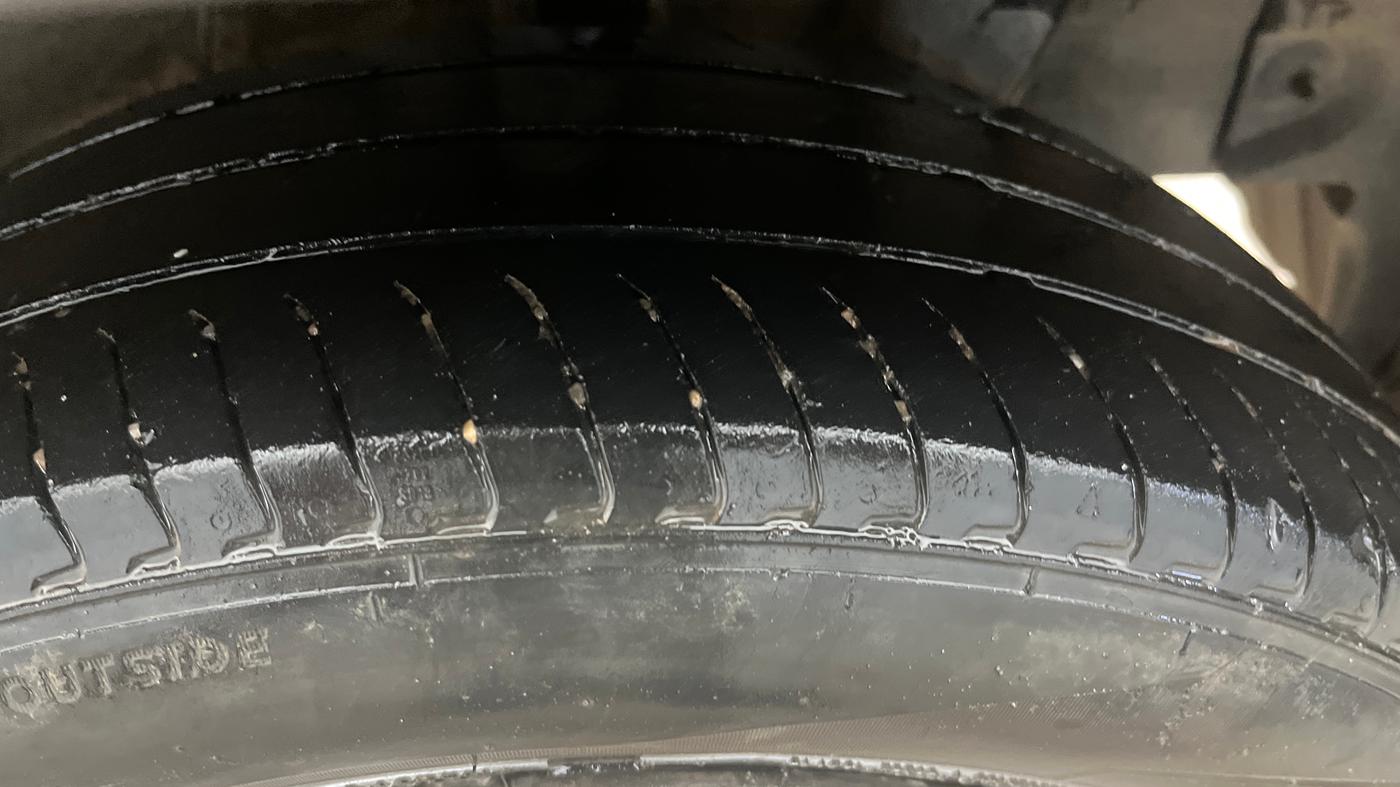 2023 Hyundai EXTER SX 1.2 CNG MT, CNG, Manual, 97,872 km, Left Rear Tyre Tread