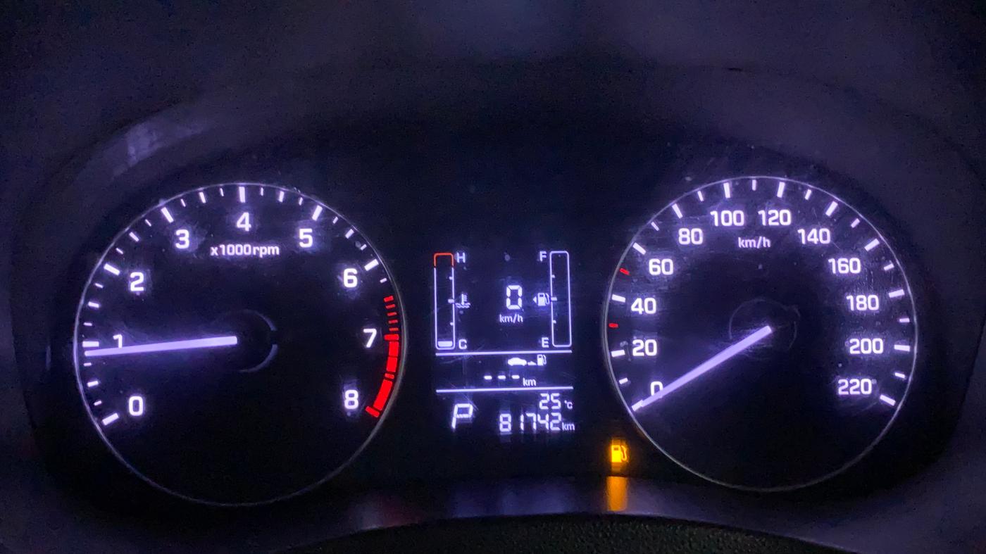 2018 Hyundai Creta SX AT 1.6 PETROL, Petrol, Automatic, 81,734 km, Odometer Image