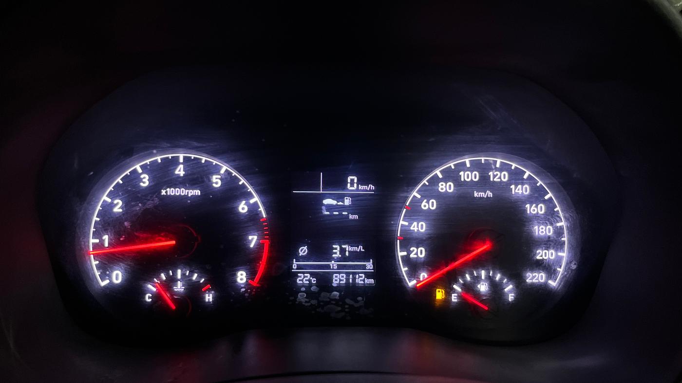 2019 Hyundai Verna 1.4 EX PETROL, Petrol, Manual, 89,110 km, Odometer Image