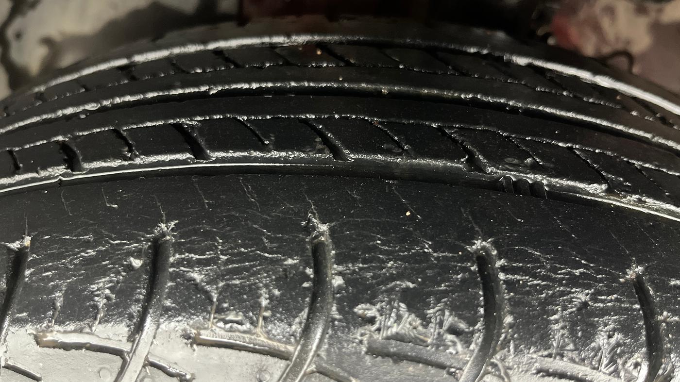 2019 Hyundai Verna 1.4 EX PETROL, Petrol, Manual, 89,110 km, Left Front Tyre Tread