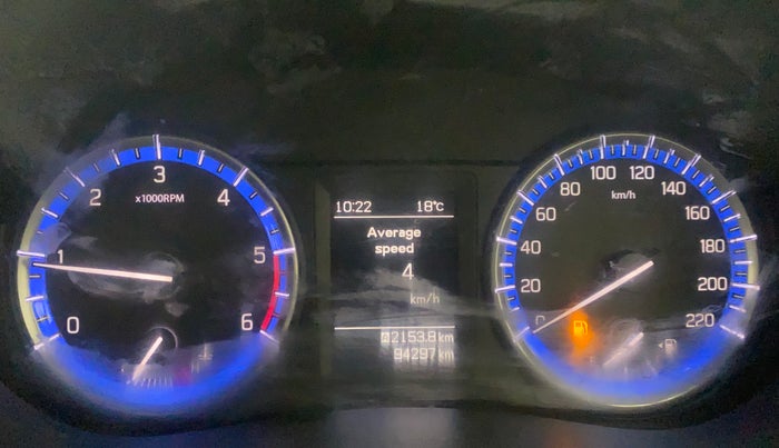 2017 Maruti S Cross ZETA 1.3, Diesel, Manual, 94,297 km, Odometer Image