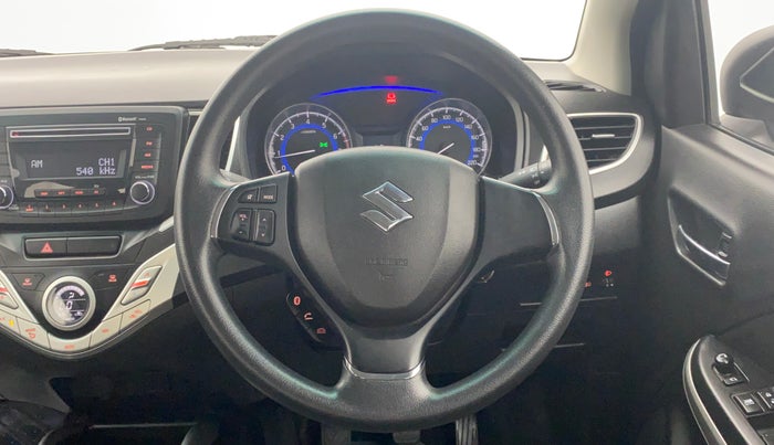 2016 Maruti Baleno DELTA 1.2 K12, Petrol, Manual, 24,084 km, Steering Wheel