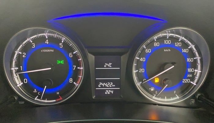 2016 Maruti Baleno DELTA 1.2 K12, Petrol, Manual, 24,084 km, Odometer View