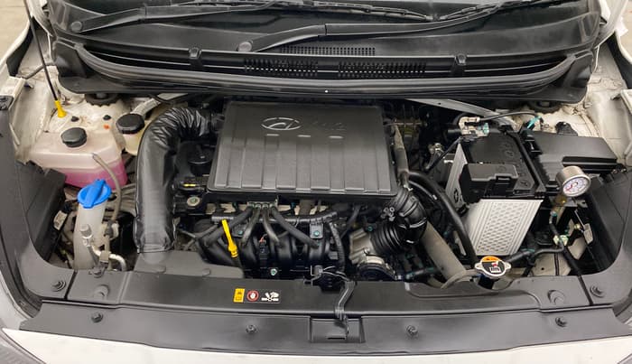 2022 Hyundai AURA SX 1.2 CNG, CNG, Manual, 9,680 km, Engine View
