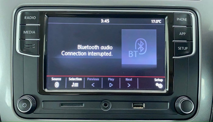 2020 Volkswagen Vento HIGHLINE PLUS 1.0 TSI MT, Petrol, Manual, 6,323 km, Infotainment System