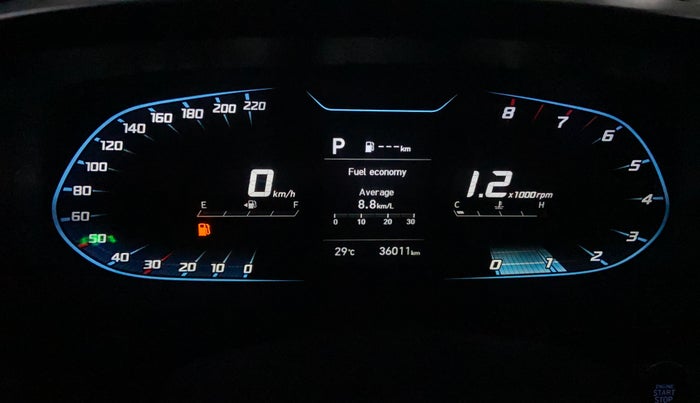 2021 Hyundai NEW I20 ASTA (O) 1.0 TURBO GDI DCT, Petrol, Automatic, 36,010 km, Odometer Image