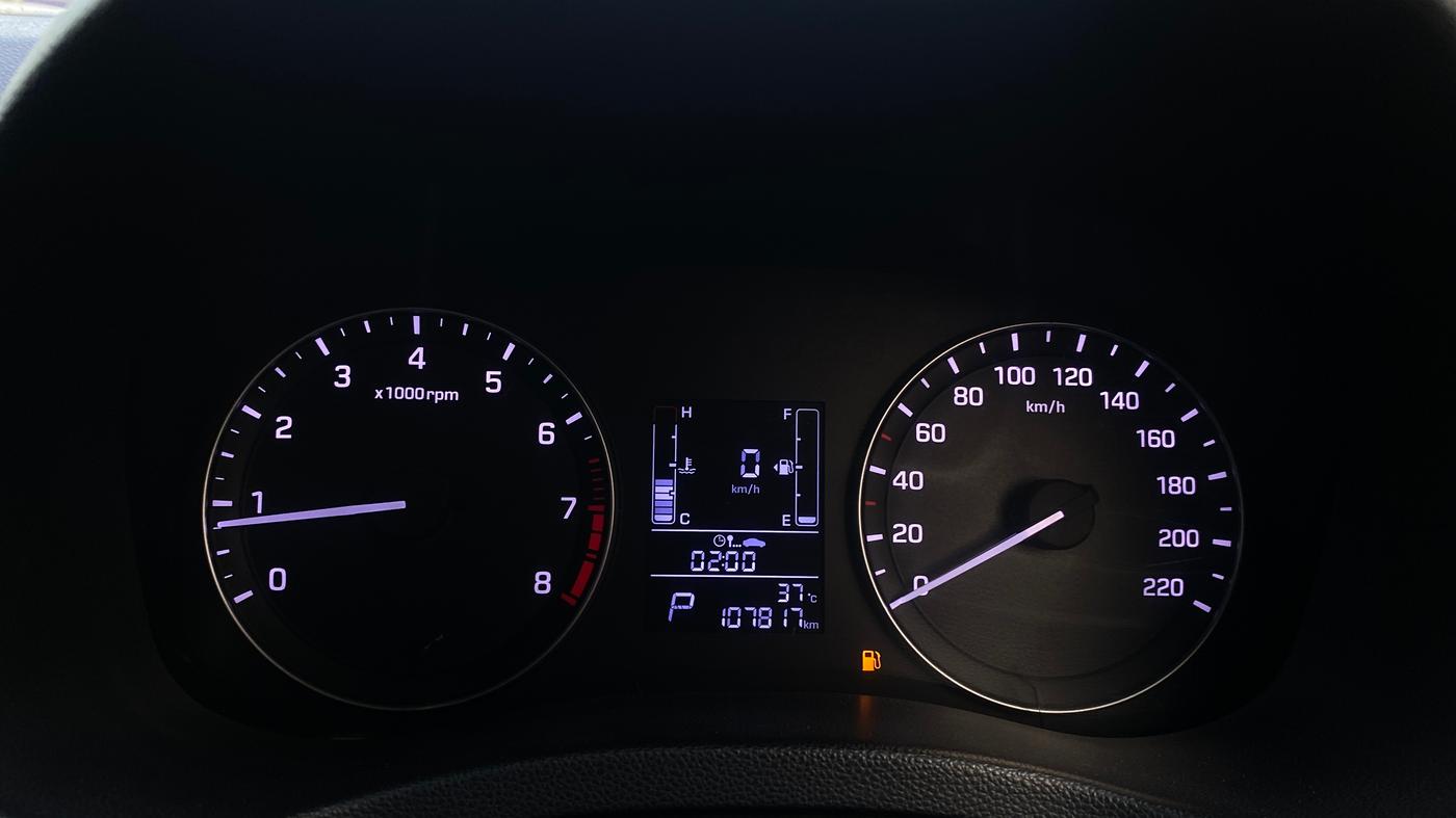 2017 Hyundai Creta SX PLUS AT 1.6 PETROL, Petrol, Automatic, 1,07,811 km, Odometer Image