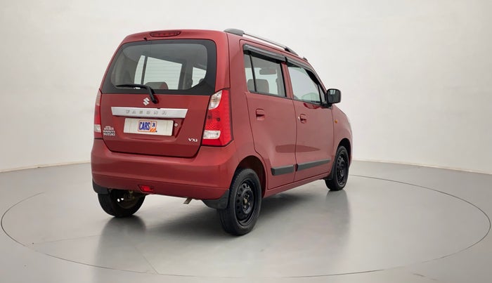 2014 Maruti Wagon R 1.0 VXI, Petrol, Manual, 43,070 km, Right Back Diagonal