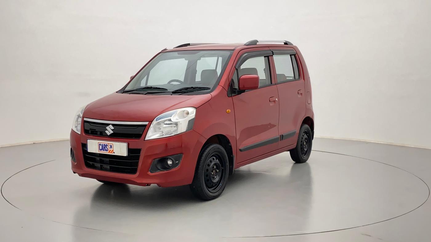 2014 Maruti Wagon R 1.0 VXI, Petrol, Manual, 43,070 km, Left Front Diagonal