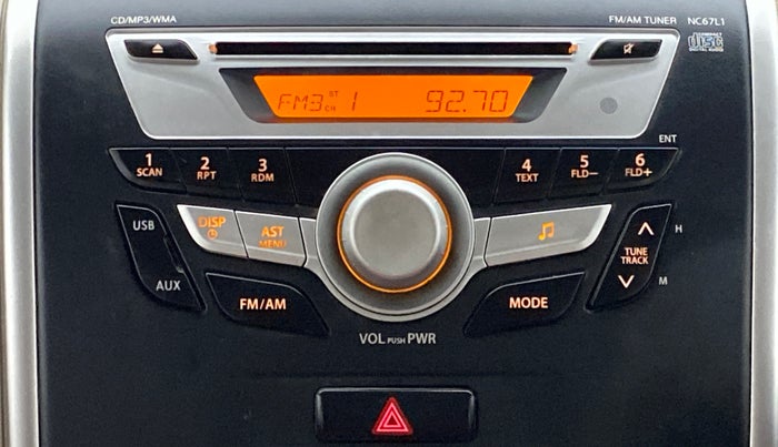2014 Maruti Wagon R 1.0 VXI, Petrol, Manual, 43,070 km, Infotainment System