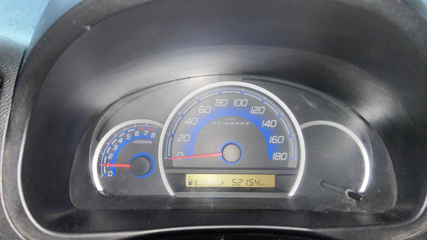 2013 Maruti Wagon R Stingray LXI, Petrol, Manual, 52,165 km, Odometer Image
