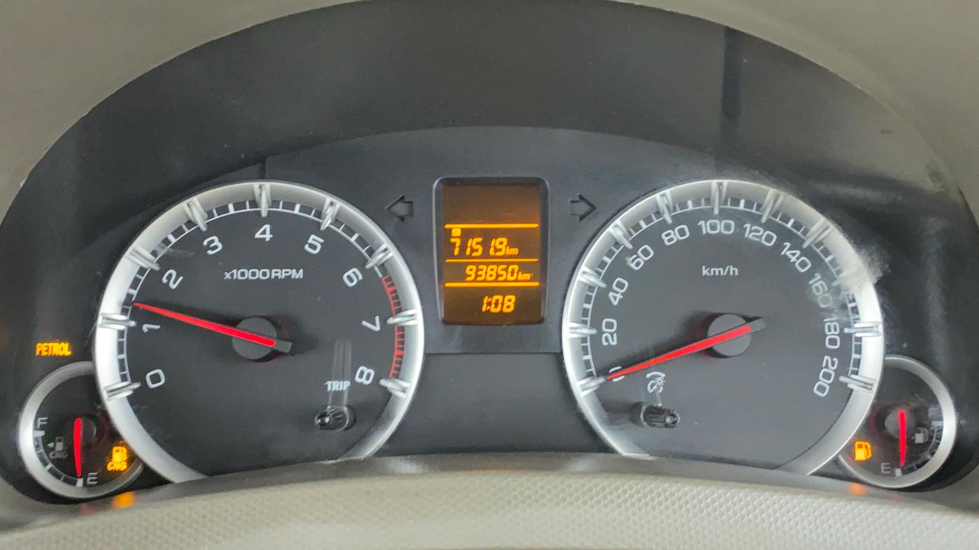 2016 Maruti Ertiga VXI CNG, CNG, Manual, 93,946 km, Odometer Image