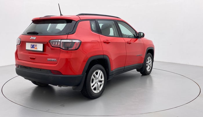2019 Jeep Compass SPORT PLUS PETROL, Petrol, Manual, 33,868 km, Right Back Diagonal