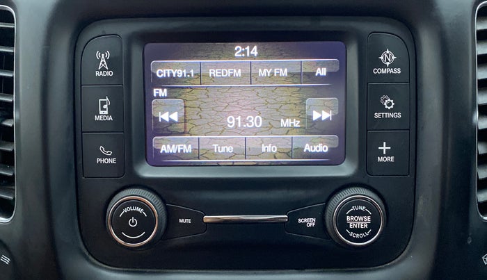 2019 Jeep Compass SPORT PLUS PETROL, Petrol, Manual, 33,868 km, Infotainment System