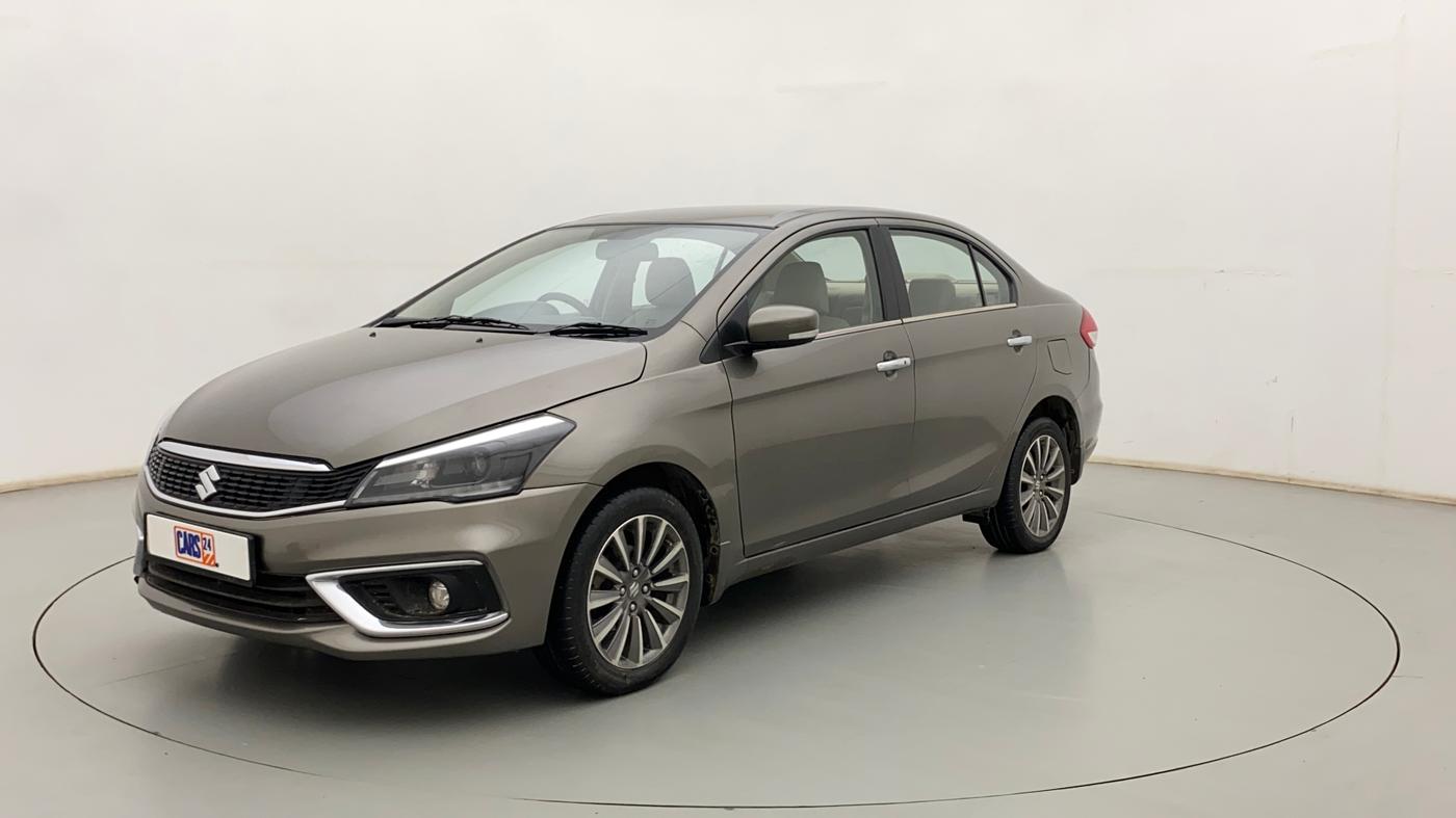 2018 Maruti Ciaz ALPHA 1.5 SHVS PETROL, Petrol, Manual, 66,803 km, Left Front Diagonal